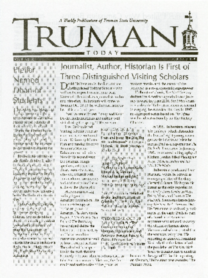 Truman Today, October 5, 1999