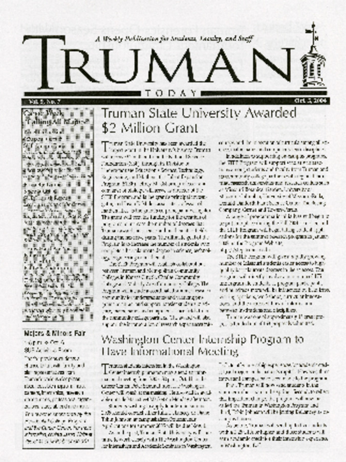 Truman Today, October 5, 2004