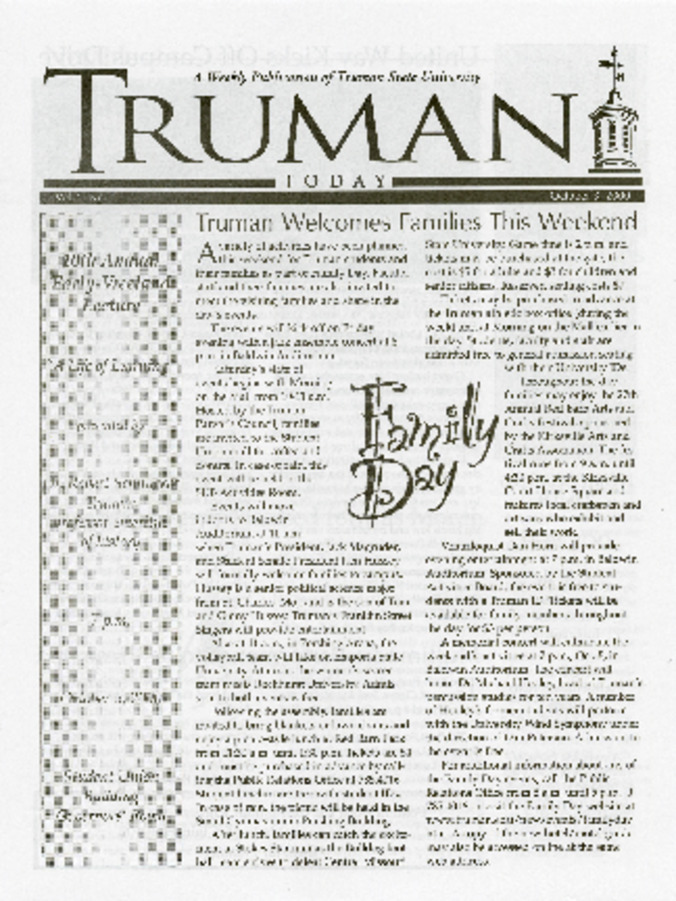 Truman Today, October 3, 2000