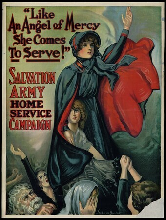Like An Angel of Mercy She Comes to Serve!