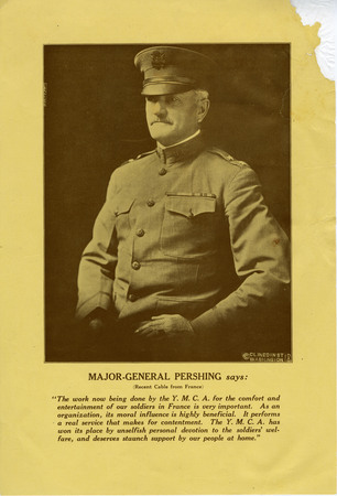 Major-General Pershing Says